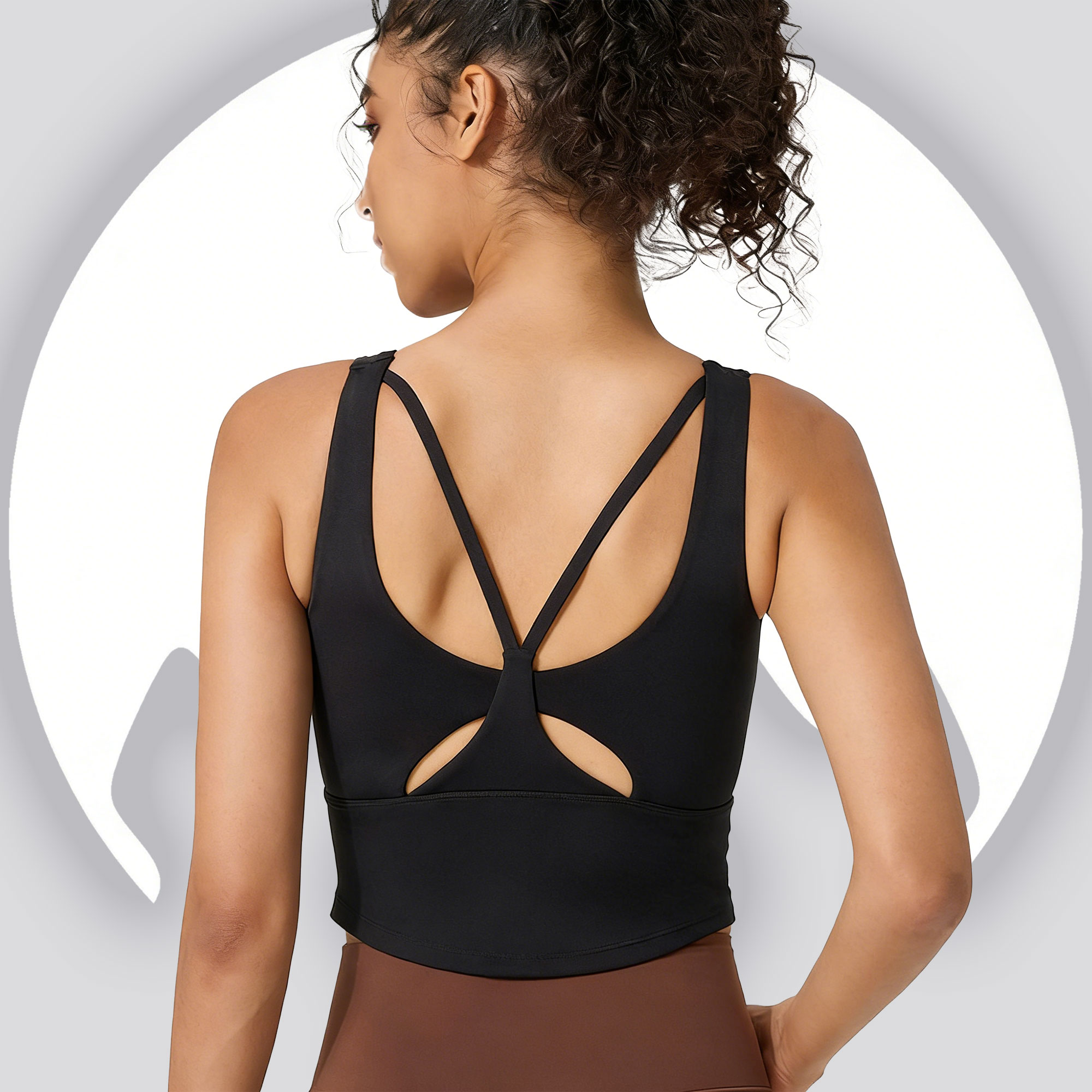 Sports Bra High Impact - Reggiseno Sportivo da Donna con Coppe